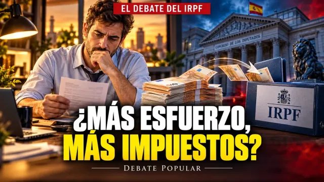 ¿Más esfuerzo, más impuestos? El IRPF y la alternativa de pagar menos al ganar más