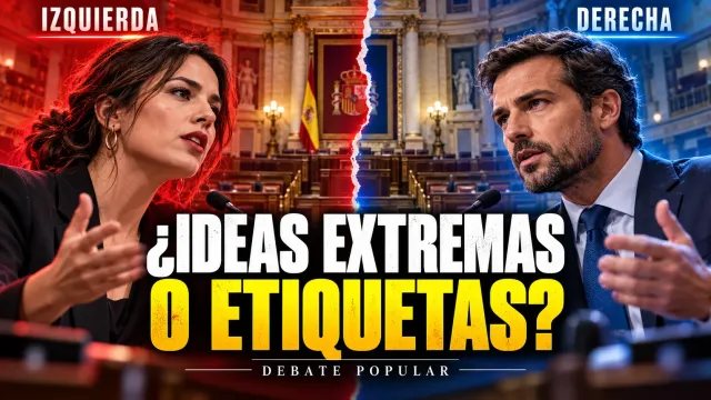 Extrema izquierda y derecha: ¿ideas radicales o etiquetas para no debatir?
