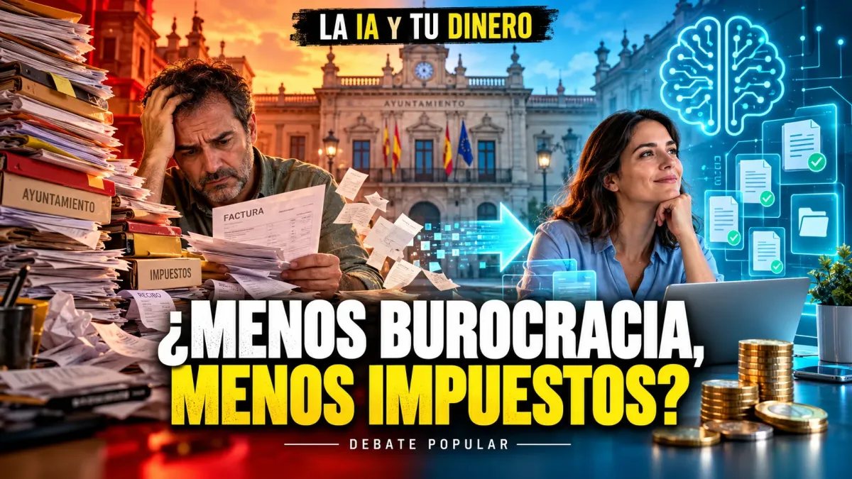 Pagamos por todo: ¿puede la IA abaratar la administración y nuestros recibos?