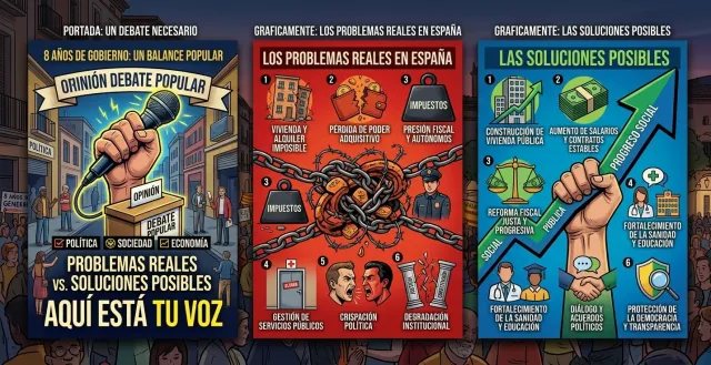 Ocho años de Sánchez: ¿puede la derecha arreglar lo que falla en España?