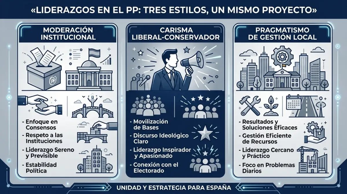 Feijóo, Ayuso o Albiol: ¿qué liderazgo necesita el PP?