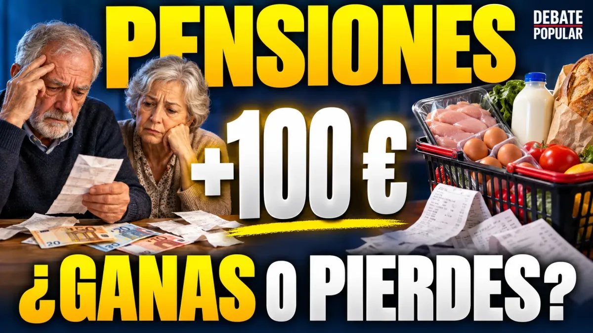 Pensiones e inflación: ¿qué valen realmente cien euros más?
